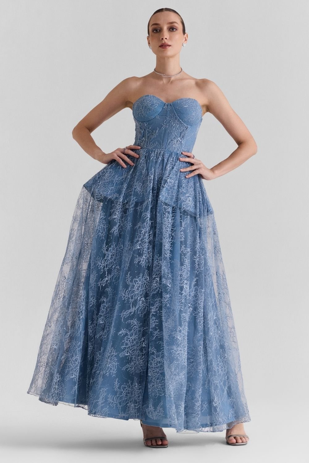 Rosaline Corset Lace Gown