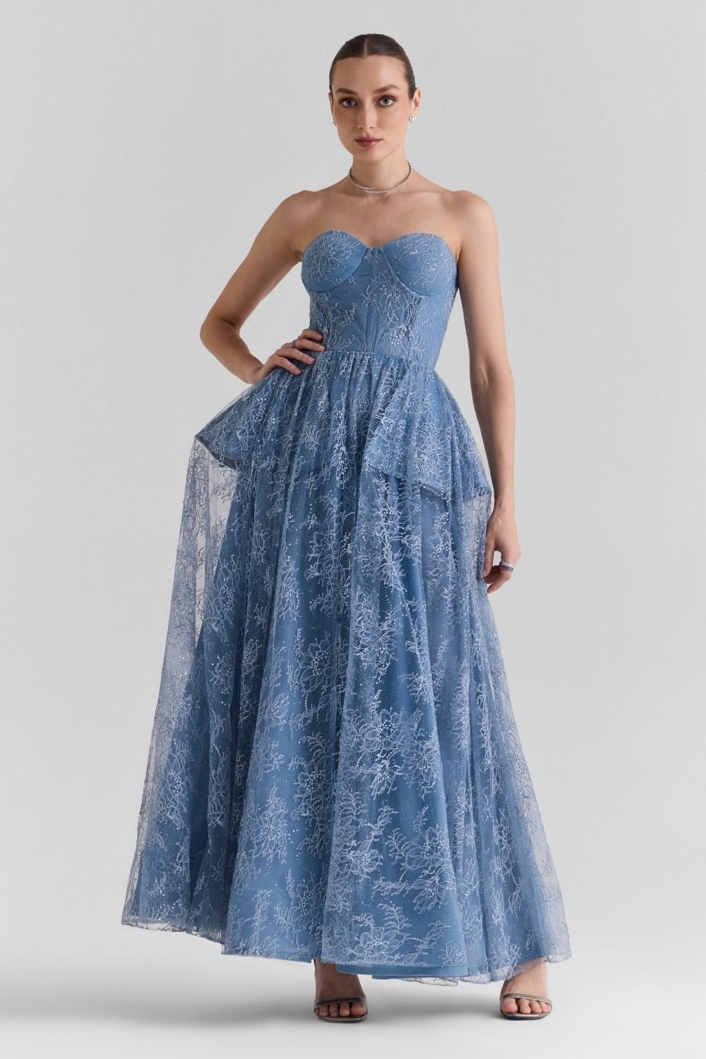 Rosaline Corset Lace Gown