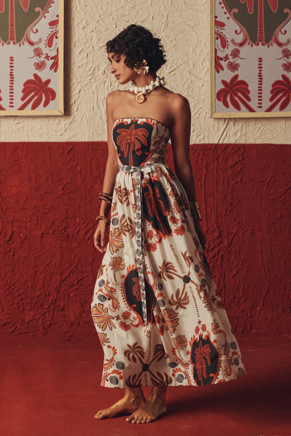 Sandswept Tube Maxi Dress