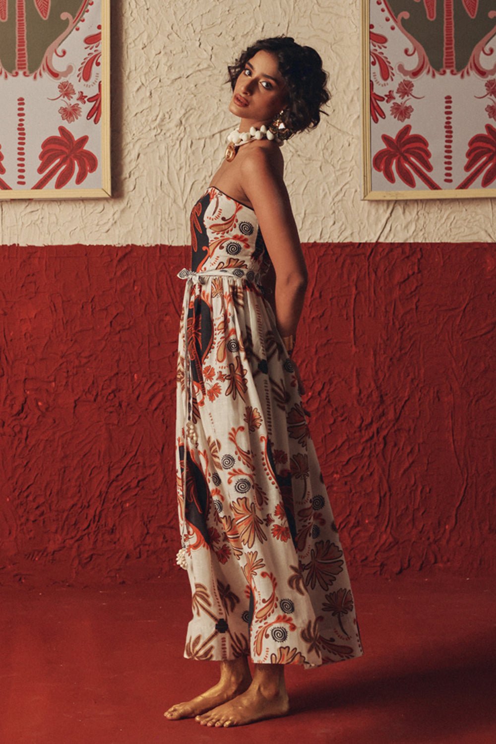 Sandswept Tube Maxi Dress