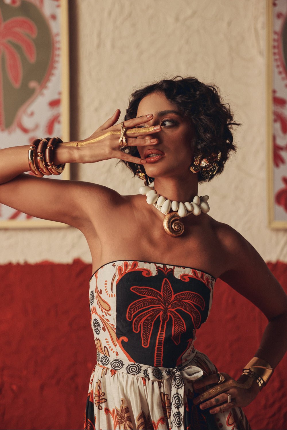 Sandswept Tube Maxi Dress