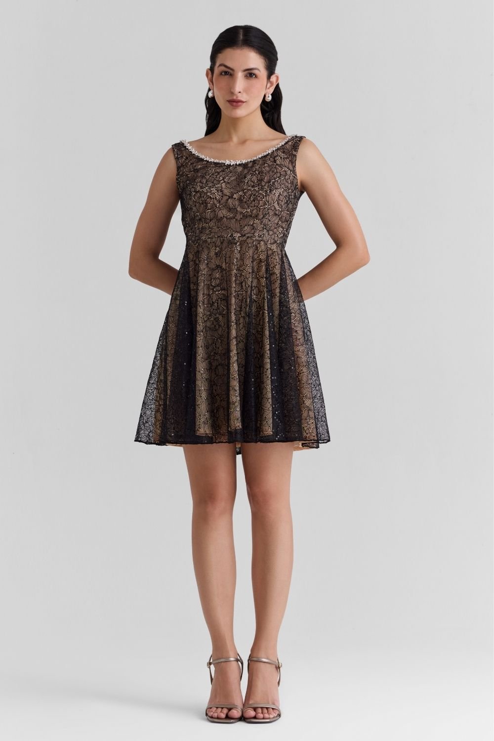 Silvara Lace Mini Dress