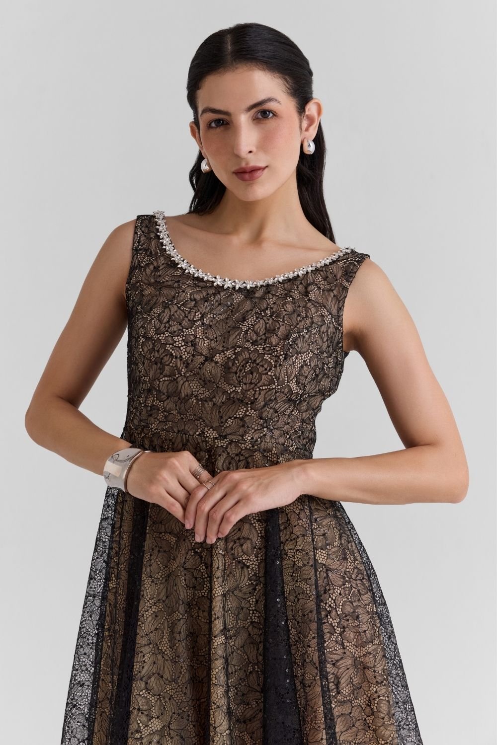 Silvara Lace Mini Dress