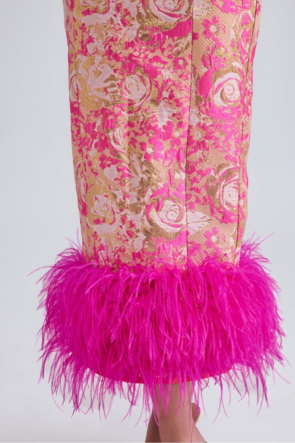 Svana Jacquard Midi Dress