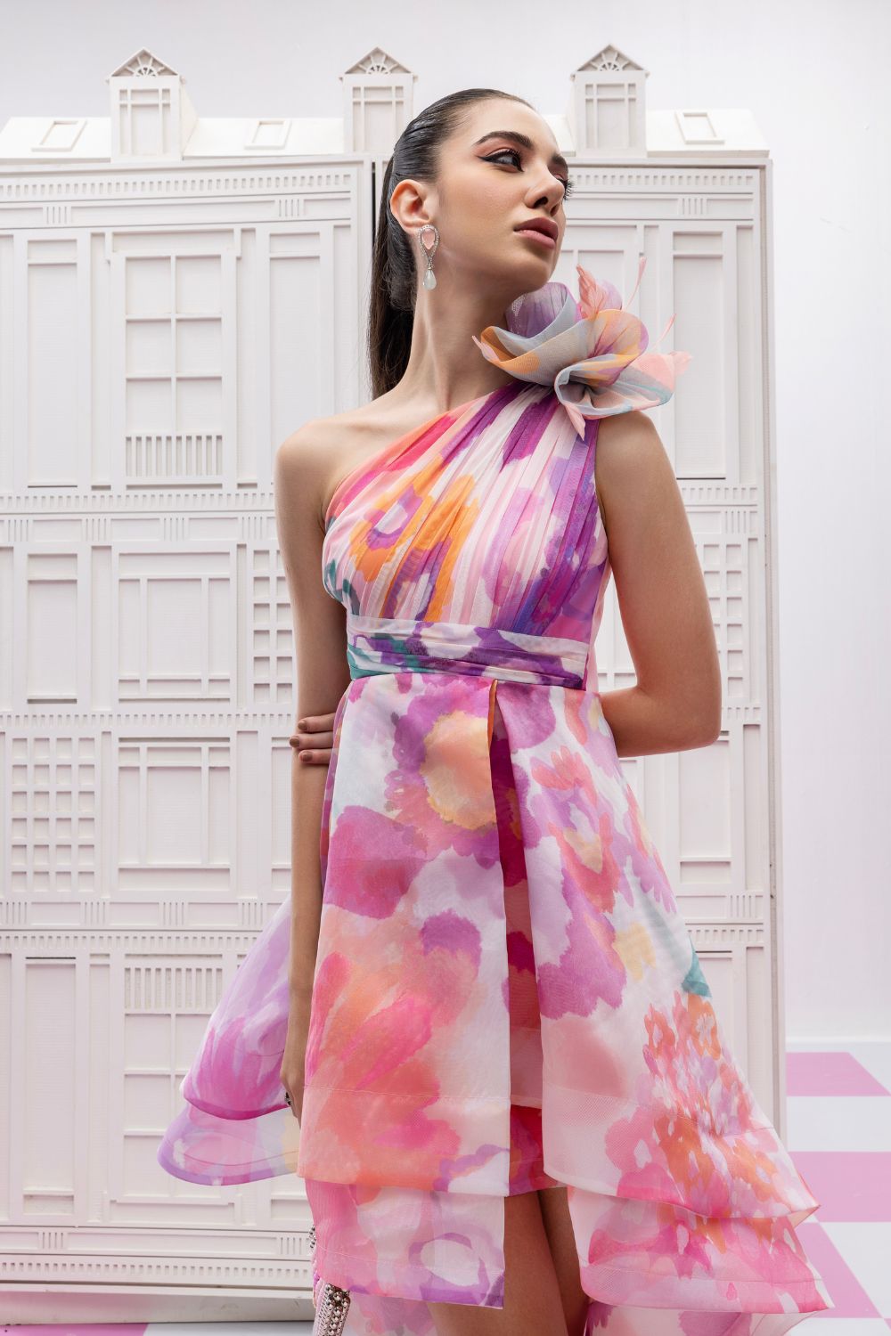 Valentina Asymmetric Dress